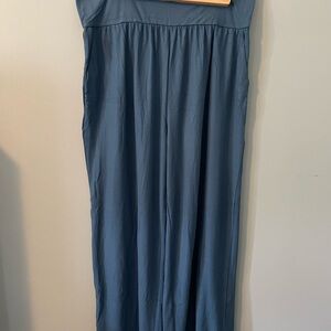 Gracyoga Blue Wide Leg Pants